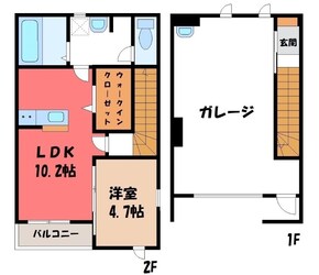 クラフトコーヴォの物件間取画像